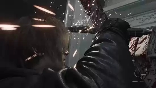 生化9超神操作！里昂持斧头竟能直接格挡导弹，万物皆可弹？