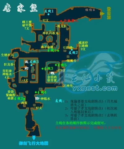 仙剑3问情篇地图全解，2026年最新迷宫速通+隐藏宝箱100%收集指南