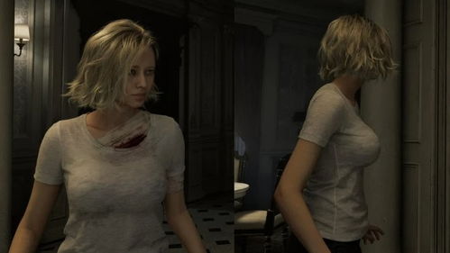 格蕾丝演员游玩《生化危机：安魂曲》一惊一乍 她还在入戏状态！