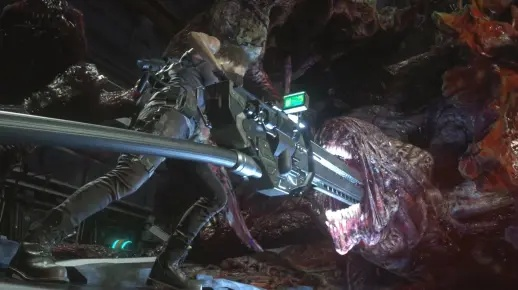 日版生化9和谐过度，丧尸器官全涂黑，宛如重新创作引玩家不满