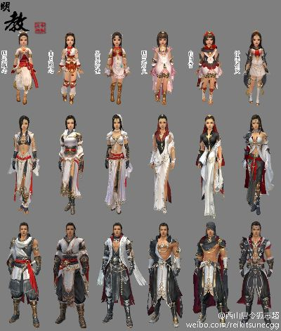 门派服装类型底层架构解析