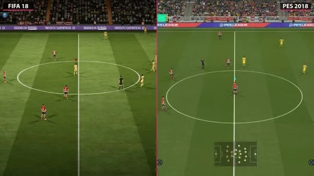 实况2018 vs FIFA 18终极对比,为什么硬核玩家仍坚守PES阵营? 实况2018 vs FIFA 18终极对比,为什么硬核玩家仍坚守PES阵营?
