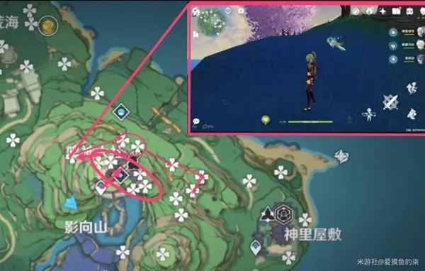 神里绫人突破材料告急？绯樱绣球1小时75个全收集攻略