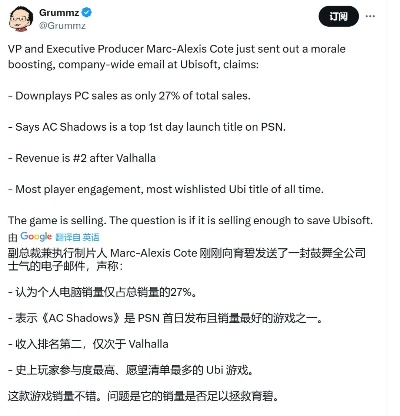 育碧资深总监发声,复制粘贴就够了,别花时间打磨细节重新创作 育碧资深总监发声,复制粘贴就够了,别花时间打磨细节重新创作