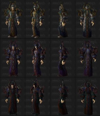 牧师T15九尾狐套装绝版真相，雷电王座版本毕业配装与幻化价值全解析