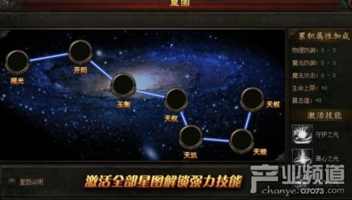 七煌星辰怎么激活？完整星图路线与战力飙升秘籍