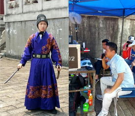 小伙横店演“公公”走红 最高日入四位数